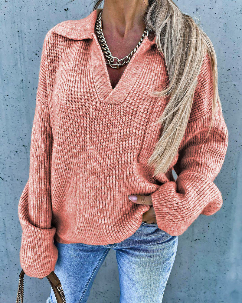 Well Tailored Sweater with a Graceful Silhouette