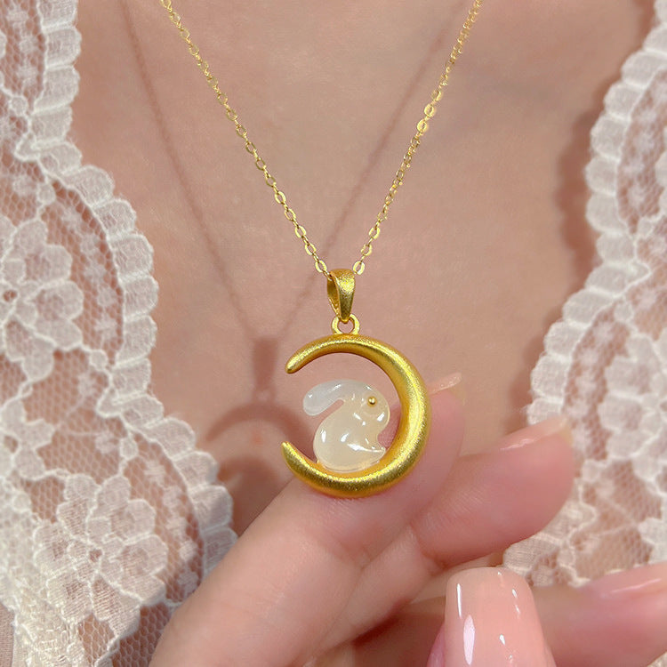 Herkkä käsityö Hopea Kaulakoru