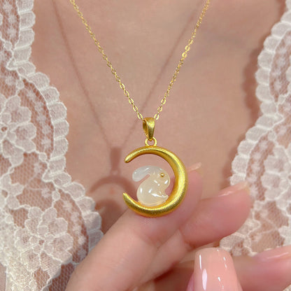 Herkkä käsityö Hopea Kaulakoru