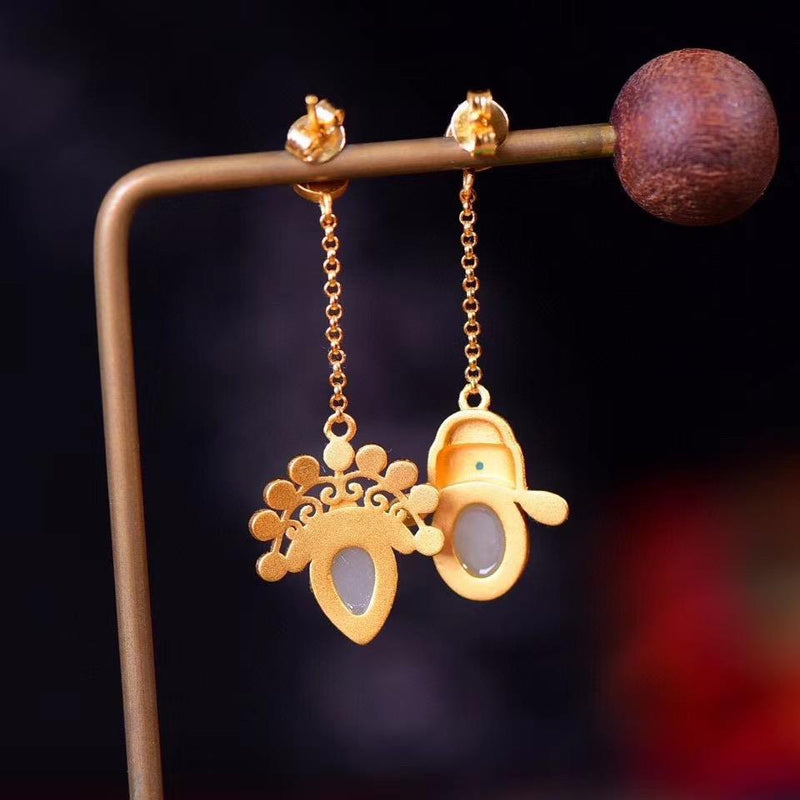 Herkkä käsityö Hopea Korvarengas