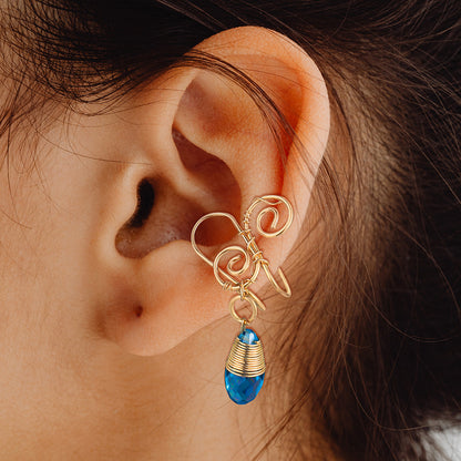 Käsintehty vintage Korvarengas