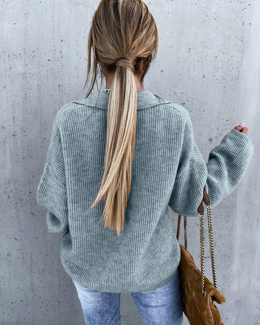 Well Tailored Sweater with a Graceful Silhouette