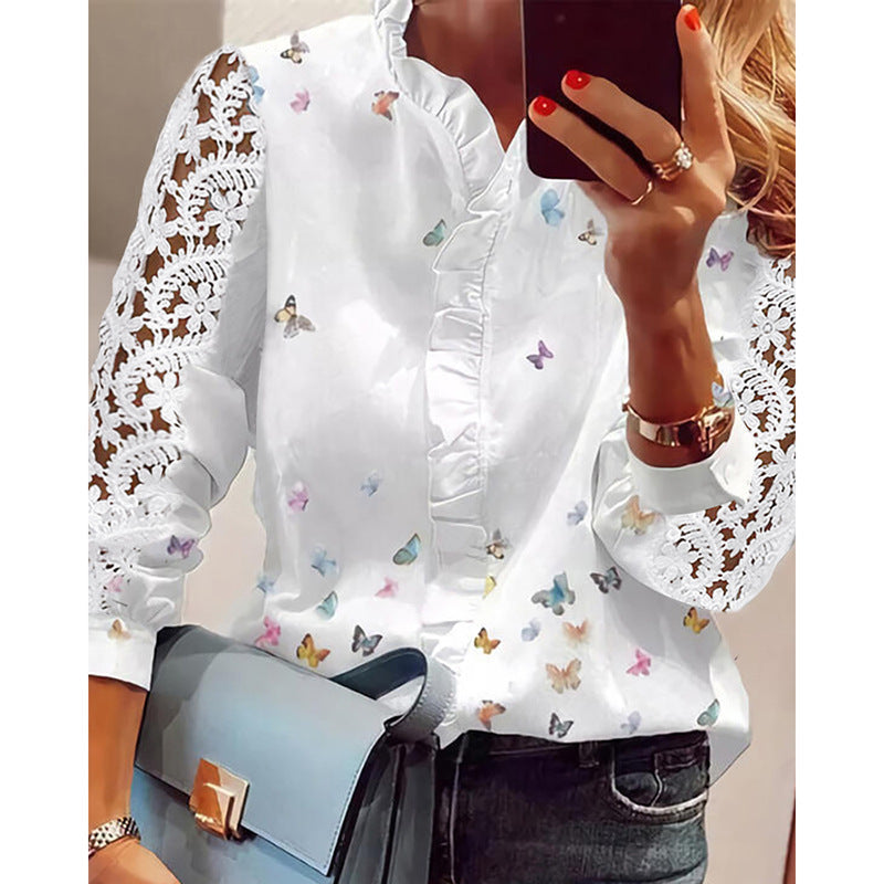 Vintage Inspired Blouse with a Contemporary Edge