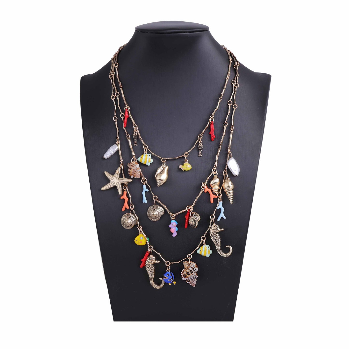 Herkkä käsityö Helmi Kaulakoru