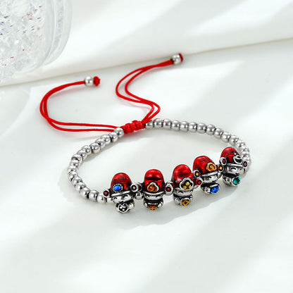 Käsintehty vintage Hopea Rannekoru