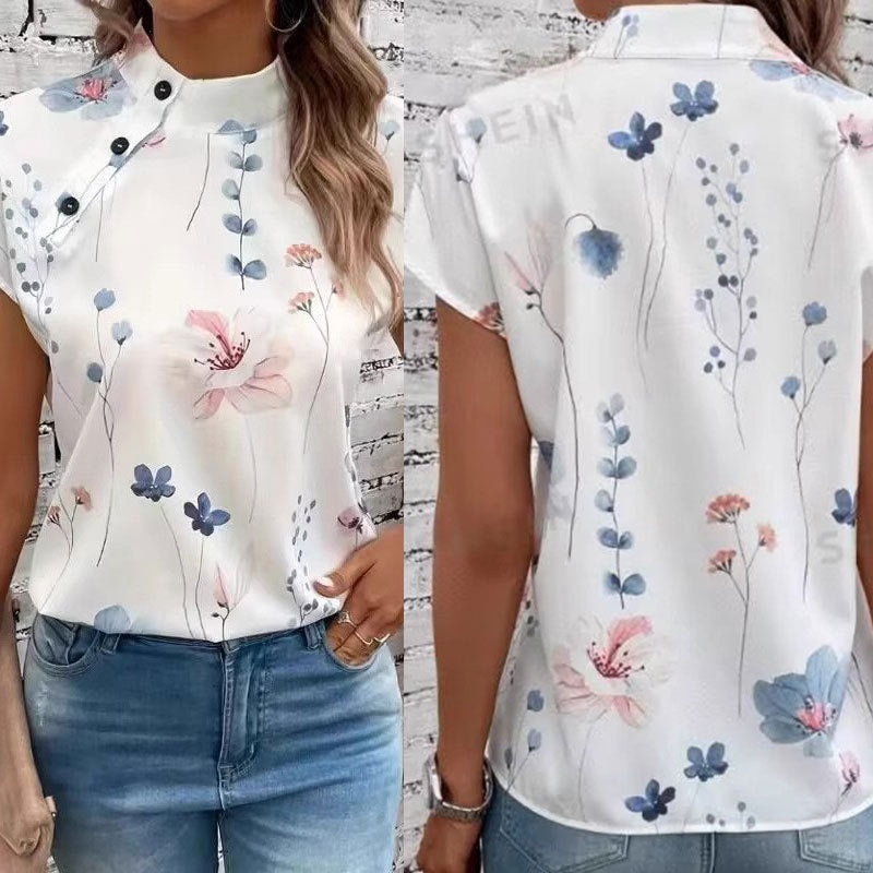 Well Tailored Blouse with a Graceful Silhouette