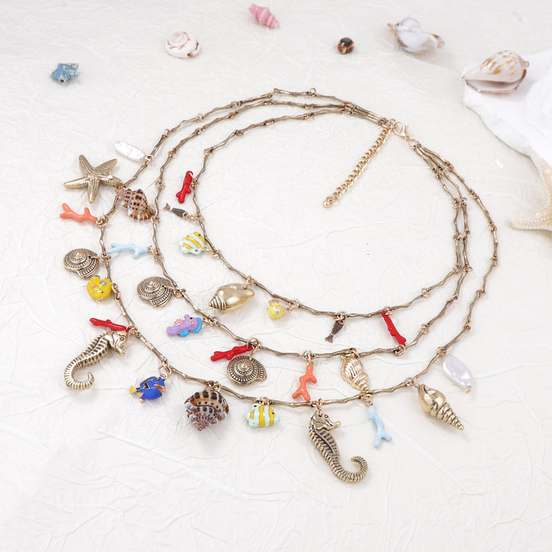 Herkkä käsityö Helmi Kaulakoru