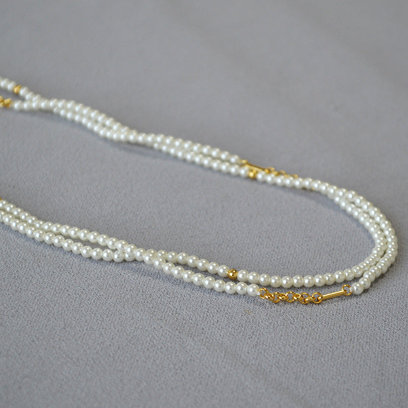 Käsintehty vintage Helmi Kaulakoru