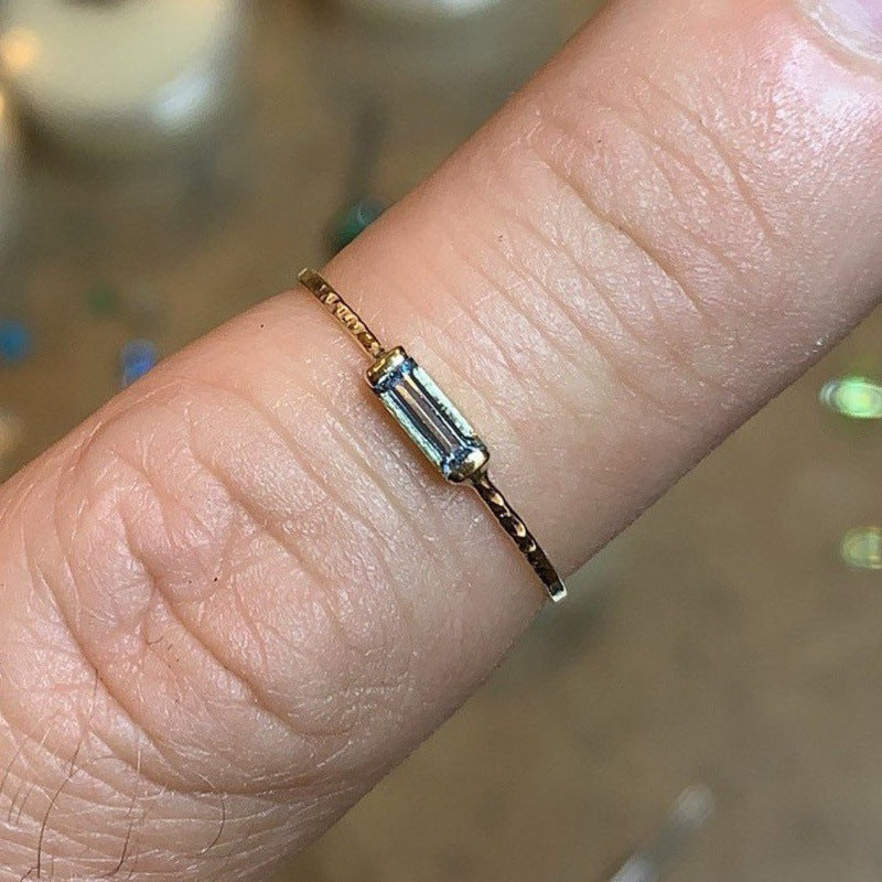 Käsintehty vintage Kulta Sormus