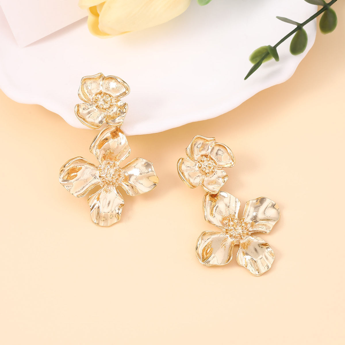 Käsintehty vintage Korvarengas