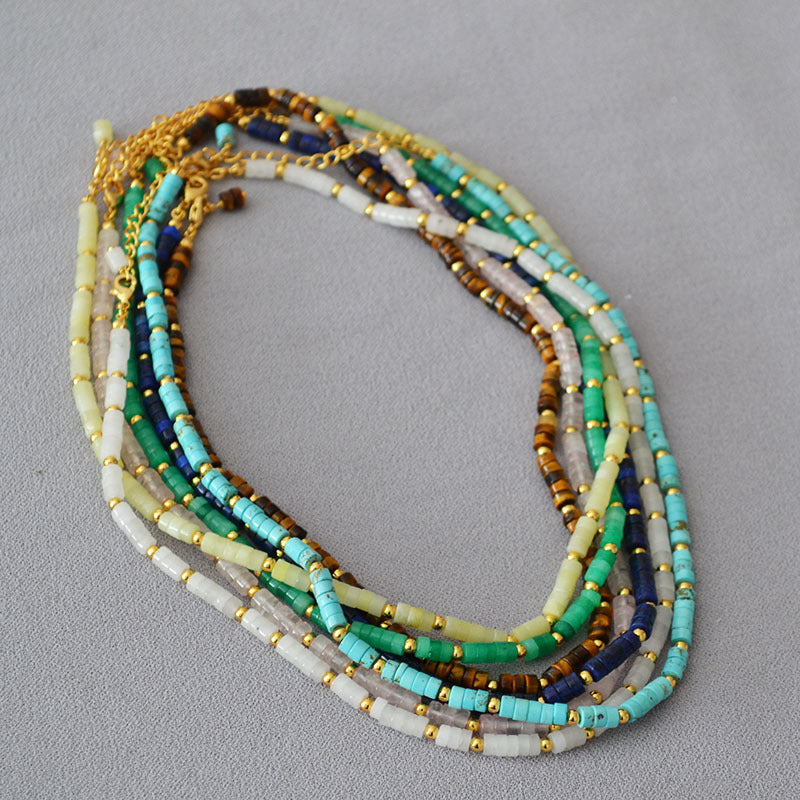 Käsintehty vintage Kaulakoru