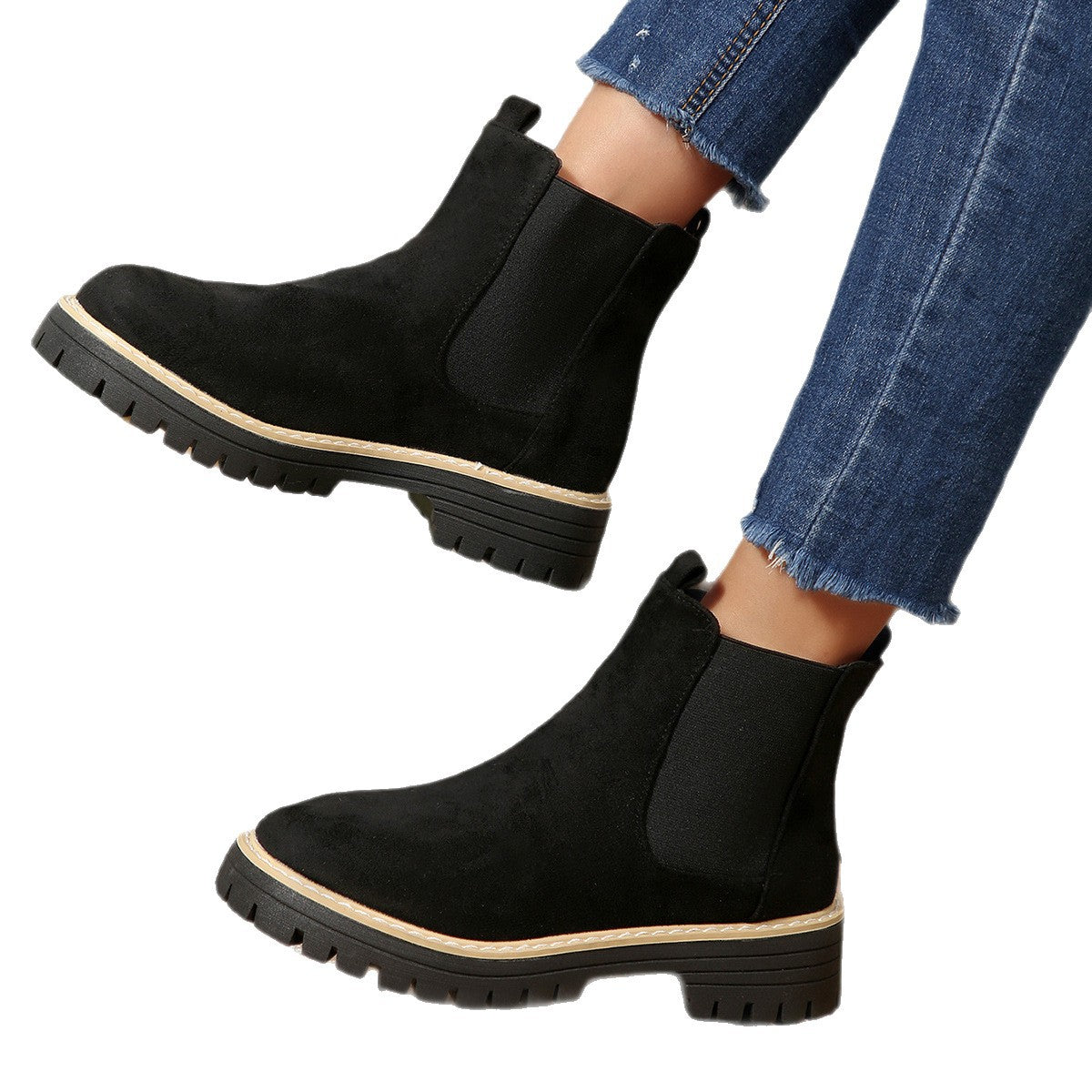 Tyylikkäät Ortopediset Saappaat Ainutlaatuisella Muotoilulla