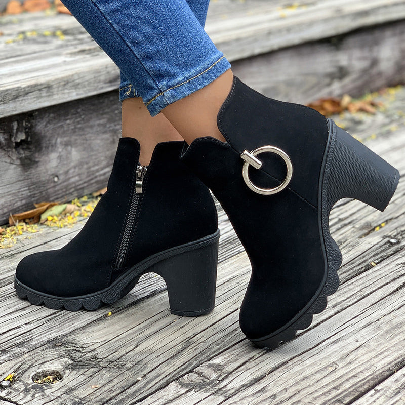 Chic Orthopedic Boots with Unique Design