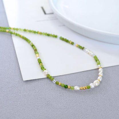 Käsintehty vintage Helmi Kaulakoru