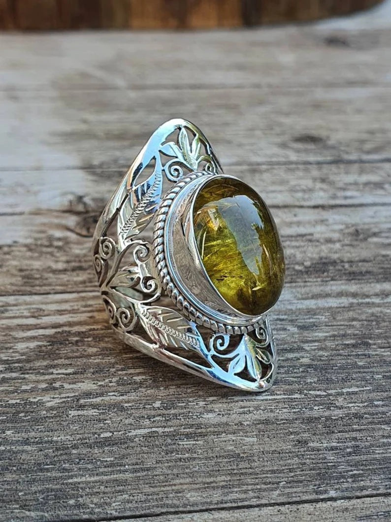 Käsintehty vintage Sormus