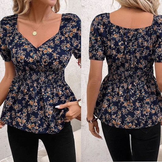 Classic Vintage Blouse with a Flattering Fit