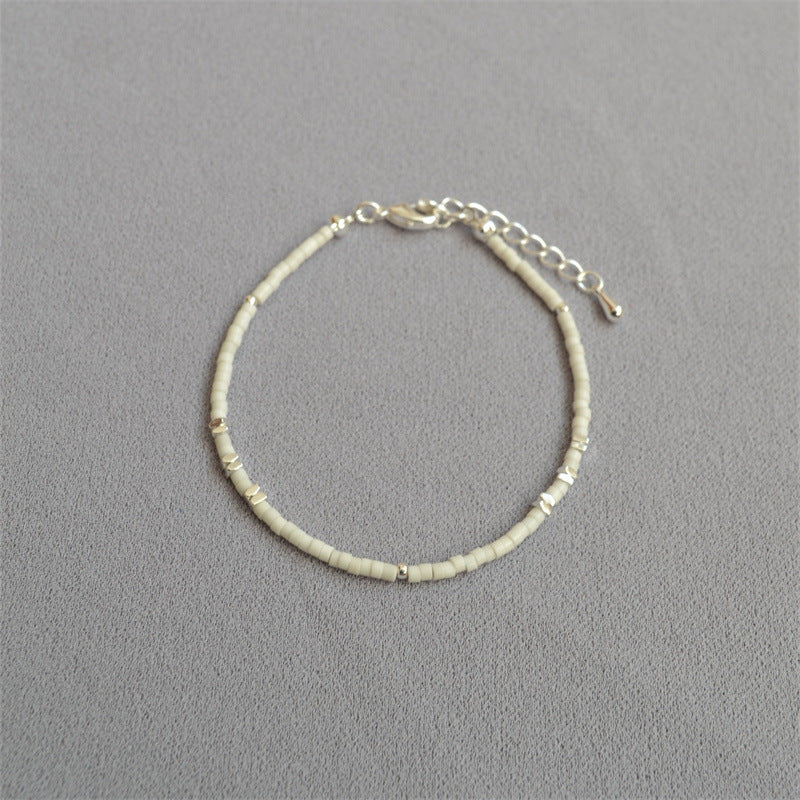 Käsintehty vintage Hopea Rannekoru