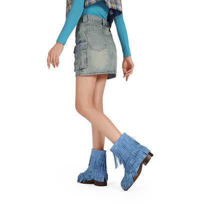 Tyylikkäät Ortopediset Saappaat Ainutlaatuisella Muotoilulla