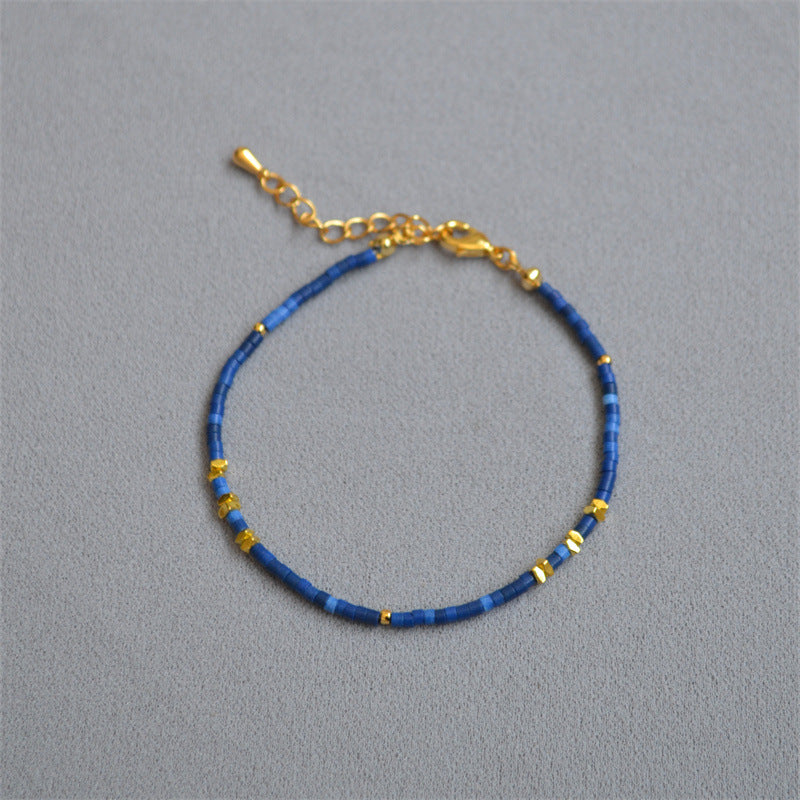 Käsintehty vintage Hopea Rannekoru