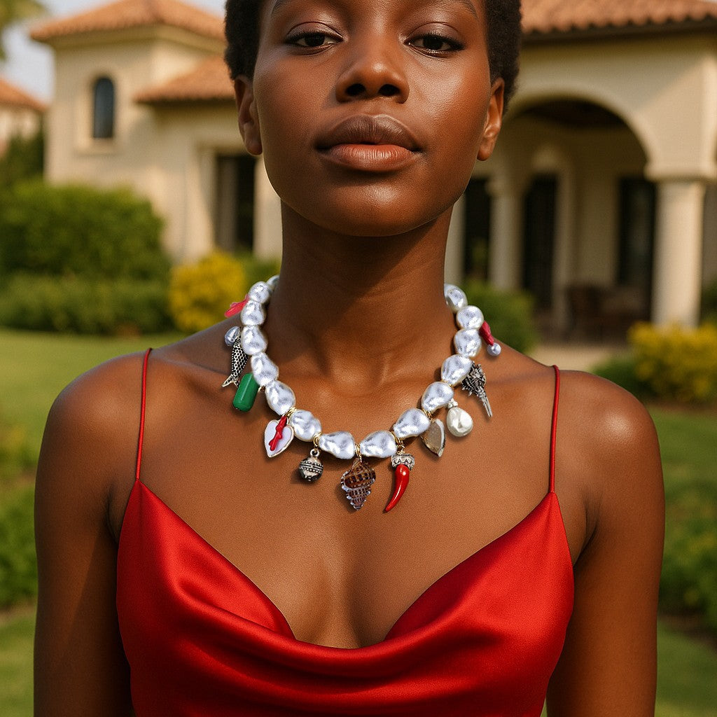 Kaunis Helmi Kaulakoru ainutlaatuisella tyylillä