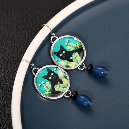 Käsintehty vintage Korvarengas