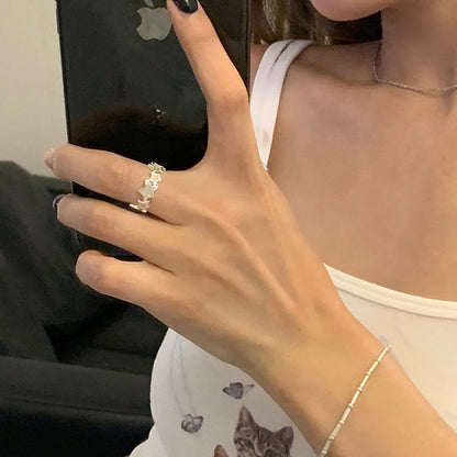 Herkkä käsityö Sormus