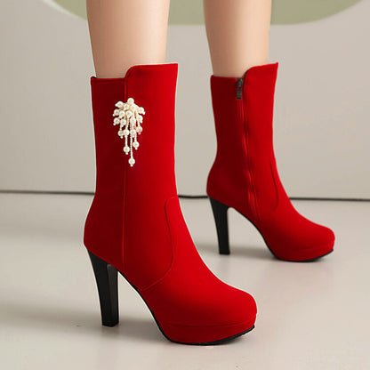 Tyylikkäät Ortopediset Saappaat Ainutlaatuisella Muotoilulla