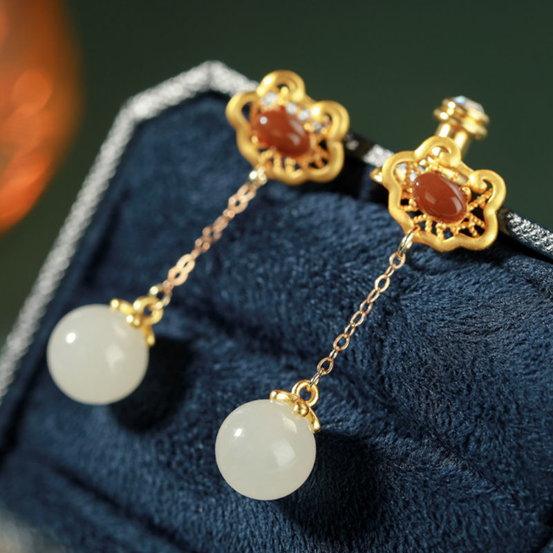 Käsintehty vintage Hopea Korvarengas