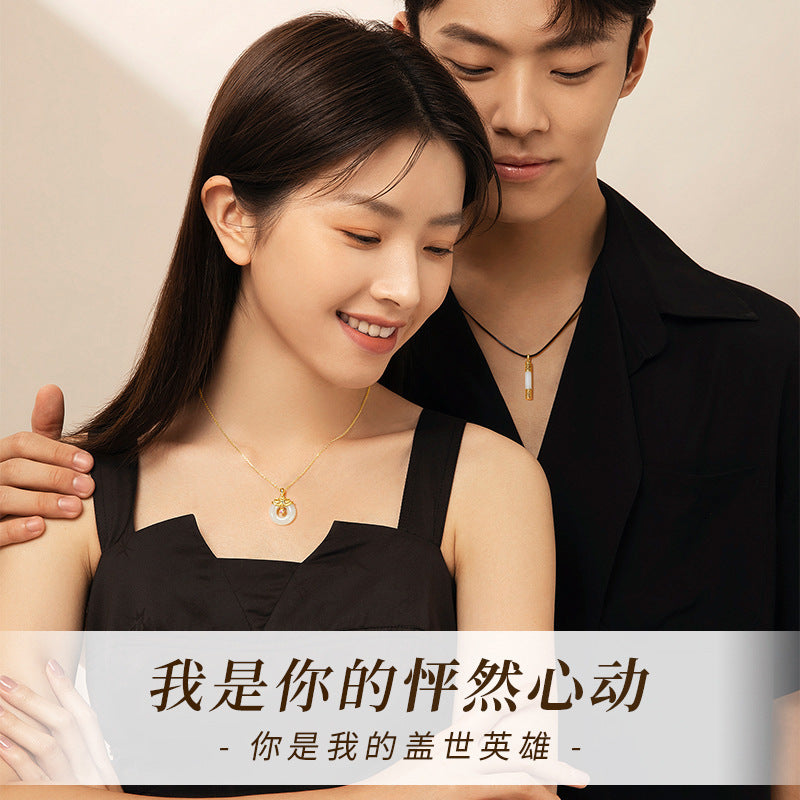 Käsintehty vintage Hopea Kaulakoru