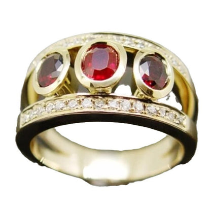 Käsintehty vintage Kulta Sormus