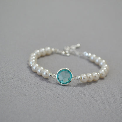 Käsintehty vintage Helmi Rannekoru