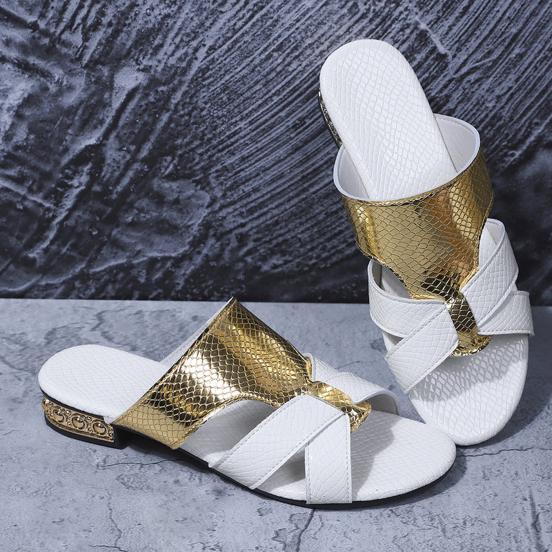 Tyylikkäät Ortopediset Sandaalit Ainutlaatuisella Muotoilulla