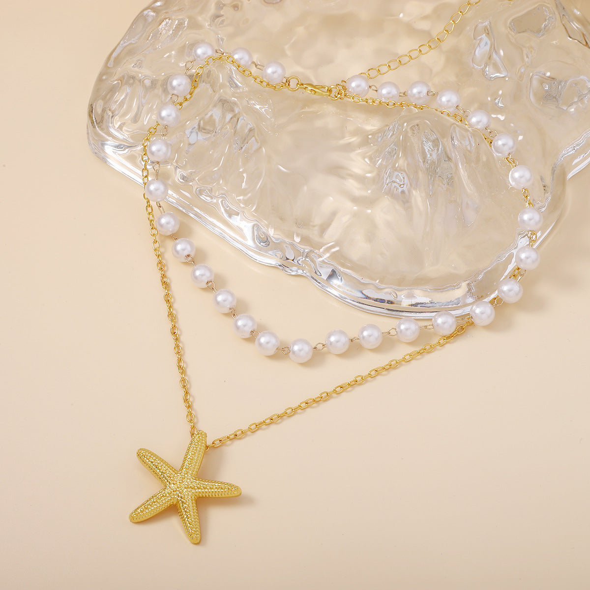 Käsintehty vintage Helmi Kaulakoru