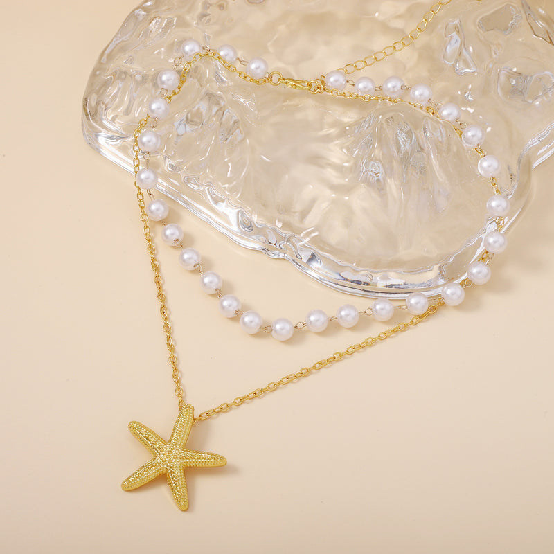 Käsintehty vintage Helmi Kaulakoru