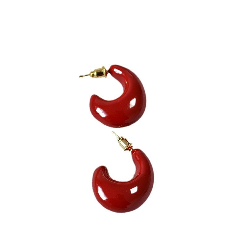 Herkkä käsityö Hopea Korvarengas