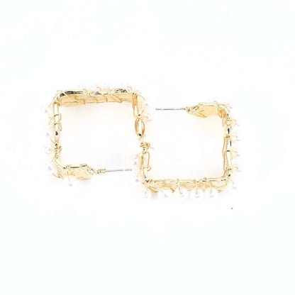 Käsintehty vintage Kulta Korvarengas