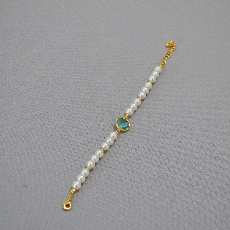 Käsintehty vintage Helmi Rannekoru