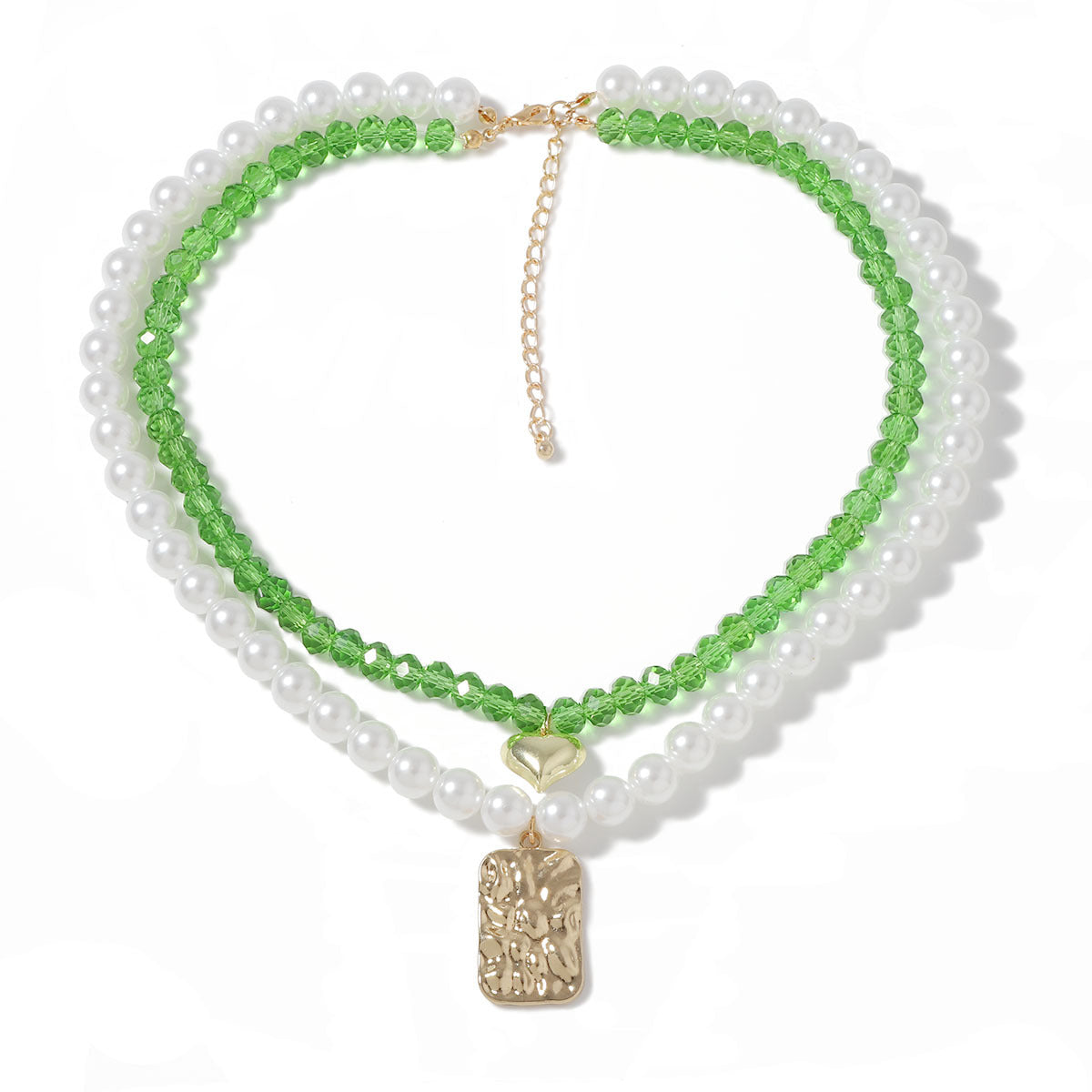 Käsintehty vintage Helmi Kaulakoru