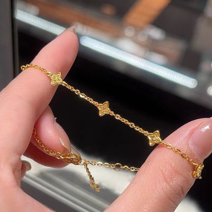 Käsintehty vintage Kulta Rannekoru