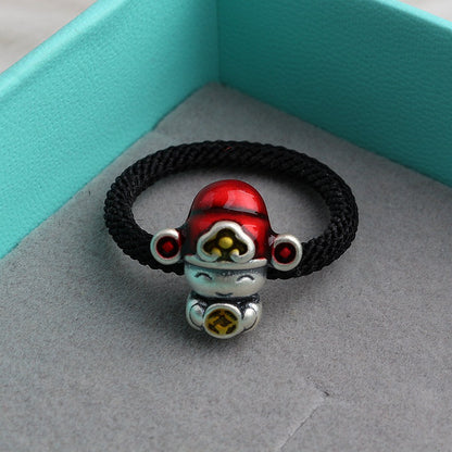 Kaunis Hopea Sormus ainutlaatuisella tyylillä