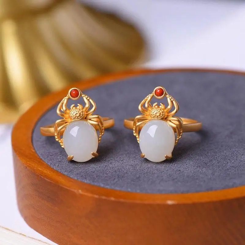 Käsintehty vintage Hopea Sormus