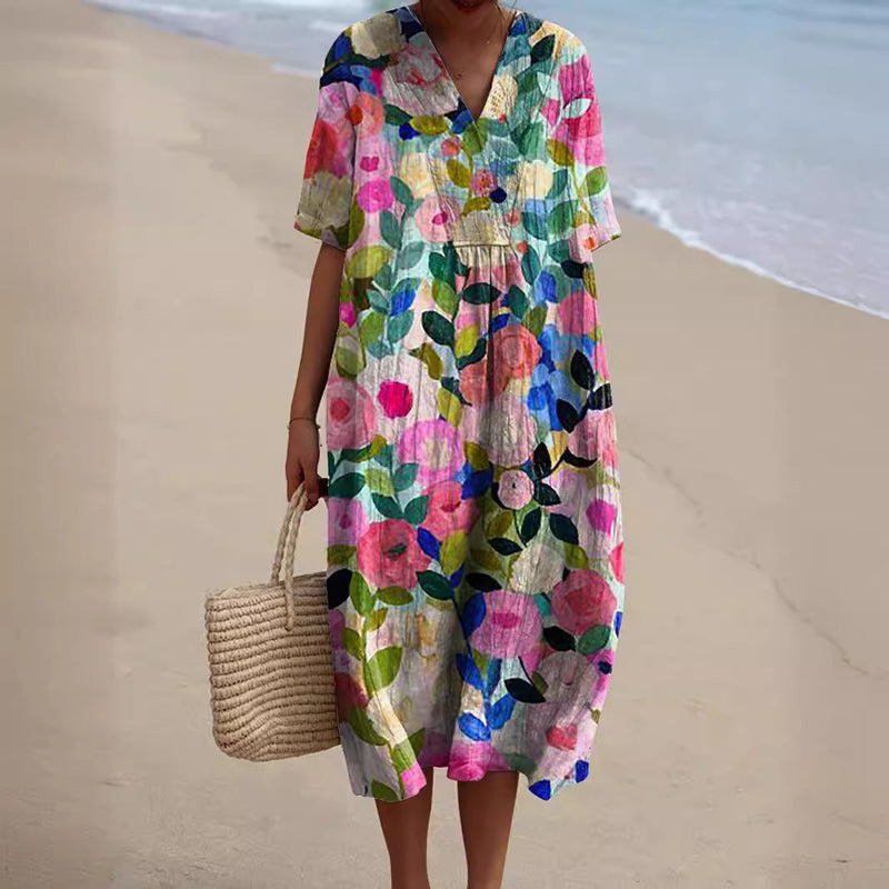 Classic Vintage Dress with a Flattering Fit