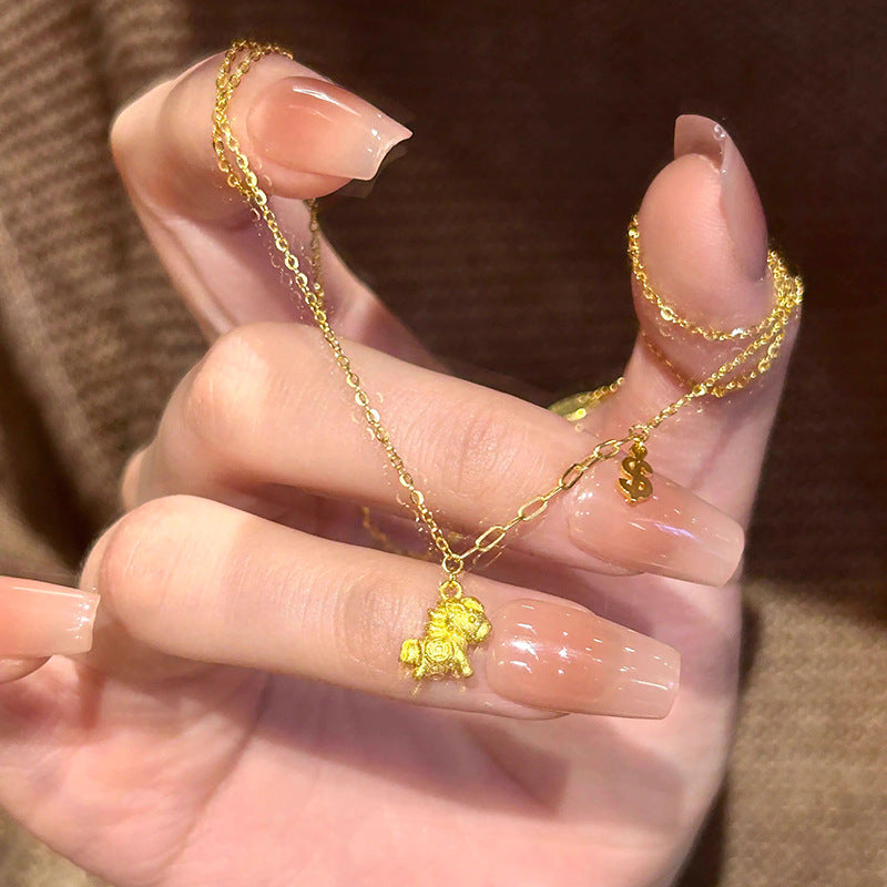 Klassinen Kulta Kaulakoru ajattomalla viehätyksellä