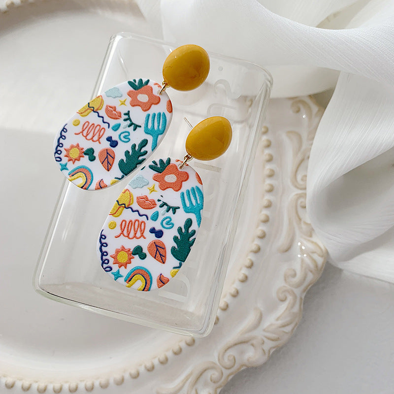 Käsintehty vintage Korvarengas