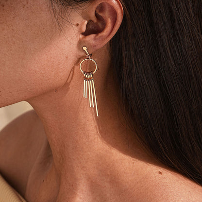 Käsintehty vintage Korvarengas