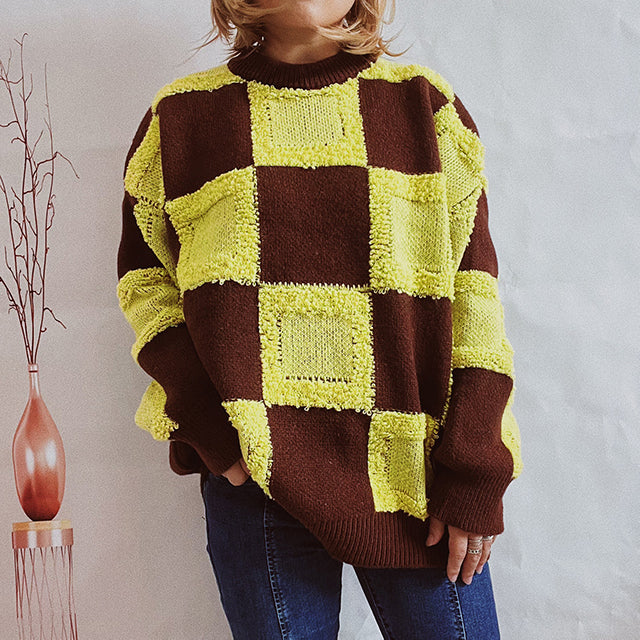 Vintage Inspired Sweater with a Contemporary Edge
