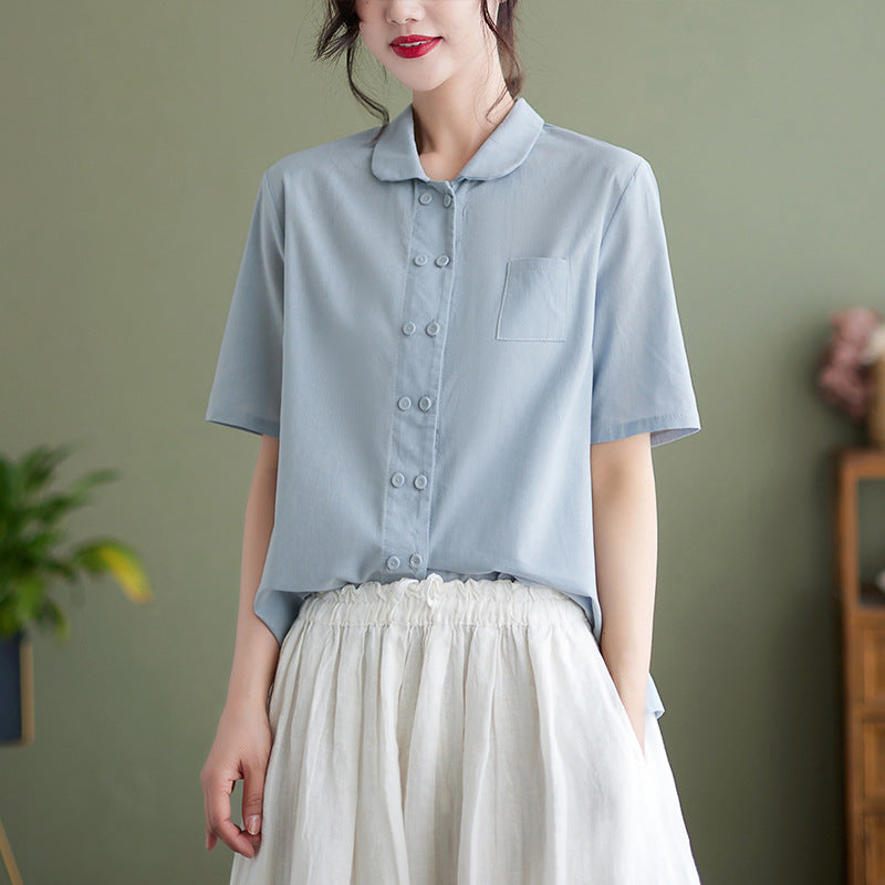 Vintage Inspired Blouse with a Contemporary Edge