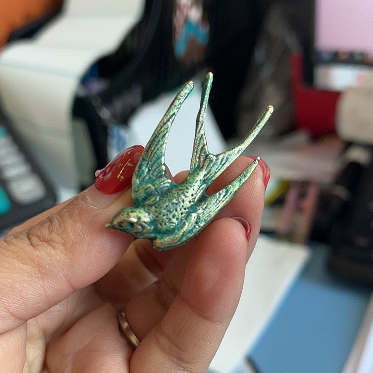 Käsintehty vintage Koru