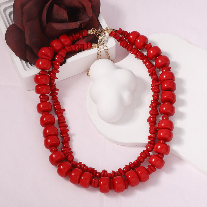 Käsintehty vintage Kaulakoru