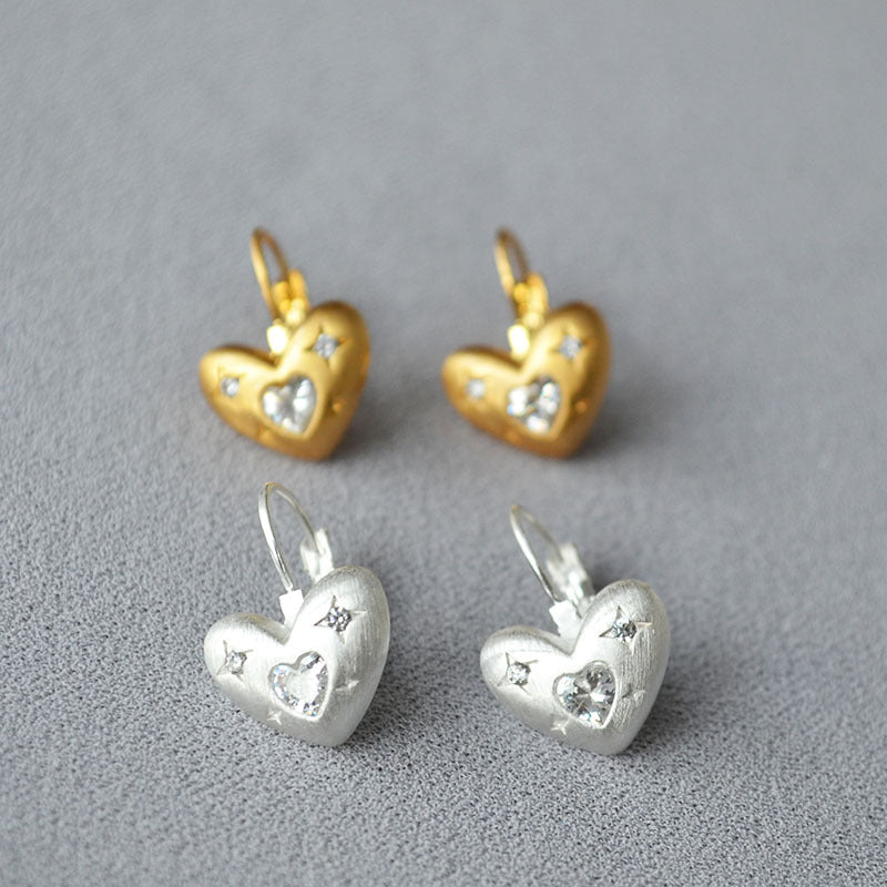 Käsintehty vintage Kulta Korvarengas